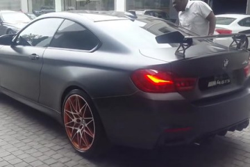 Звук выхлопа BMW M4 GTS BMW 4 серия F82-F83