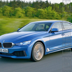 Рендерное изображение BMW 4 Gran Coupe следующего поколения