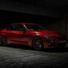 BMW 335i в обвесе от Vorsteiner