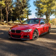 BMW 335i в обвесе от Vorsteiner