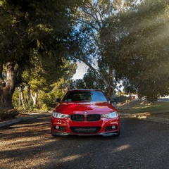 BMW 335i в обвесе от Vorsteiner