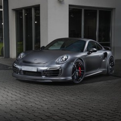 Porsche 991 Turbo S в обвесе Carbon Sport Package от ателье TechArt