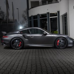 Porsche 991 Turbo S в обвесе Carbon Sport Package от ателье TechArt