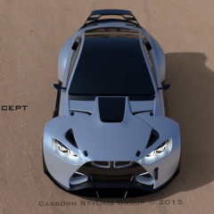 Mamba GT3 Street Concept: спорткар на базе BMW M4 от Hoffy Automobiles