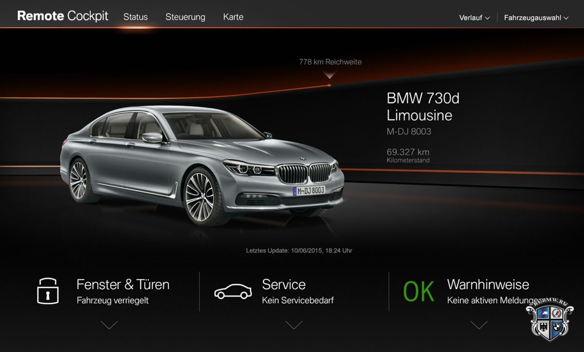 Автомобили BMW будут собирать данные о стиле вождения