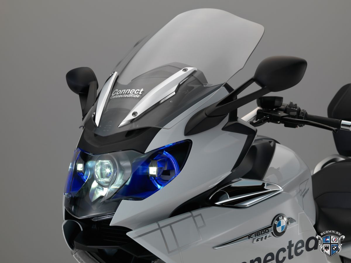 Лазерная оптика и концептуальный шлем для мотоциклов BMW