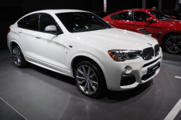 BMW X4 M40i: "живые" фото с Детройтского автосалона BMW X4 серия F26