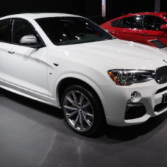 BMW X4 M40i: "живые" фото с Детройтского автосалона