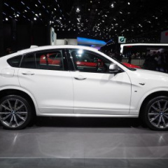 BMW X4 M40i: "живые" фото с Детройтского автосалона