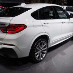 BMW X4 M40i: "живые" фото с Детройтского автосалона