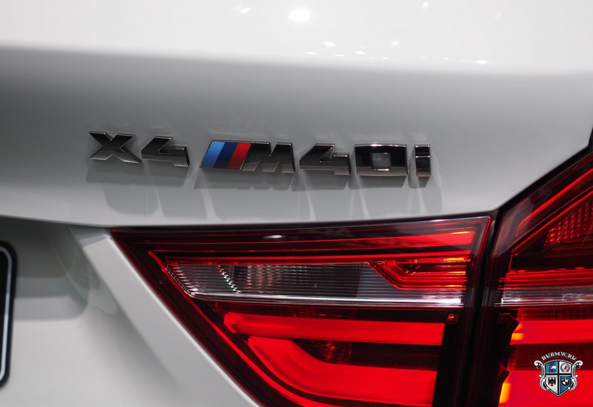 BMW X4 M40i: "живые" фото с Детройтского автосалона