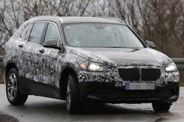 На тестах замечен гибридный прототип BMW X1 следующего поколения BMW X1 серия F48