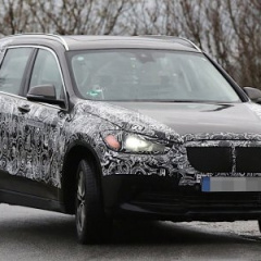 На тестах замечен гибридный прототип BMW X1 следующего поколения
