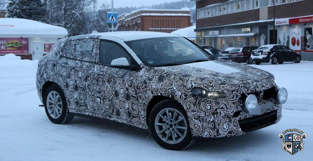 BMW X2 тестируют в Швеции