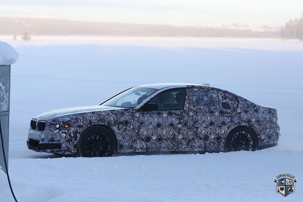 Новый BMW M5 тестируют в Скандинавии