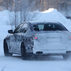 Новый BMW M5 тестируют в Скандинавии