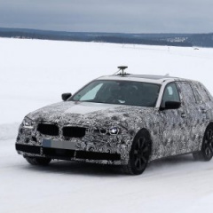 BMW 5 Series Touring 2017 модельного года вышел на тесты