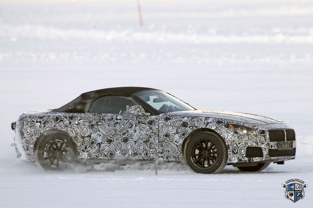 BMW Z5 вышел на тесты