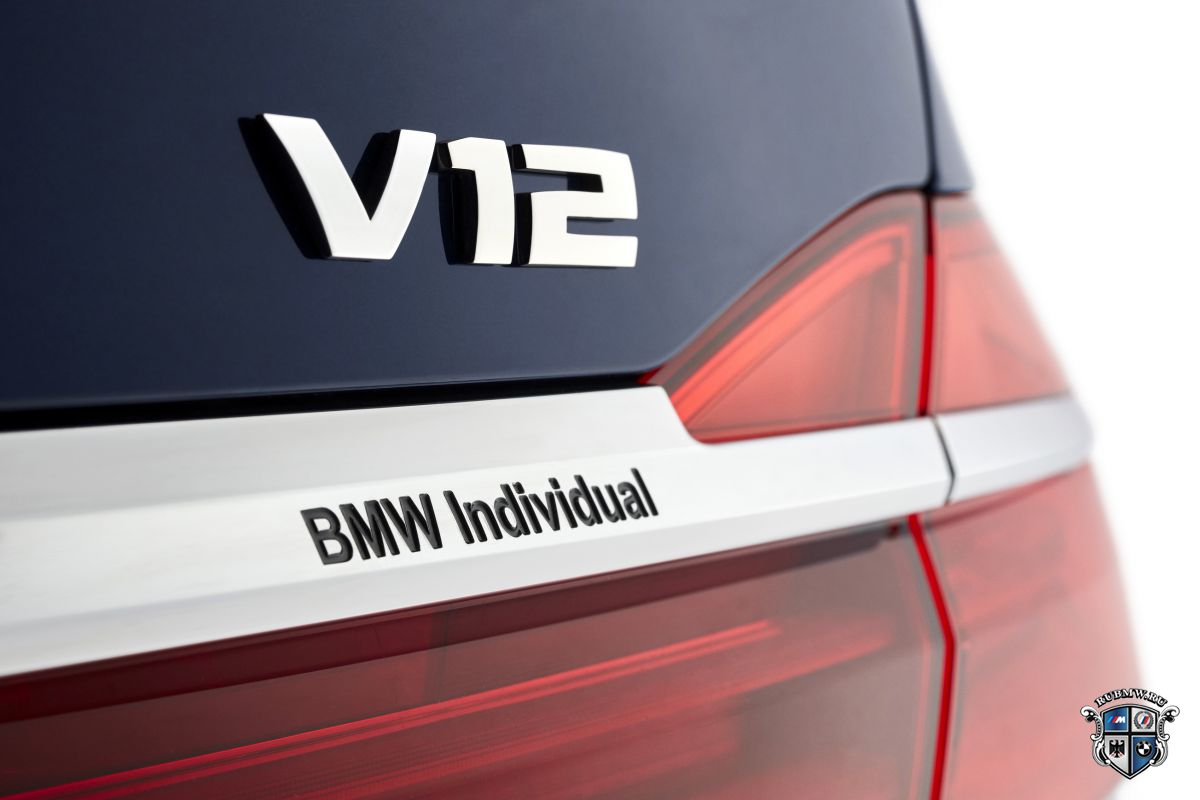 BMW Individual 7 Series THE NEXT 100 YEARS: юбилейная спецсерия тиражом в 100 экземпляров