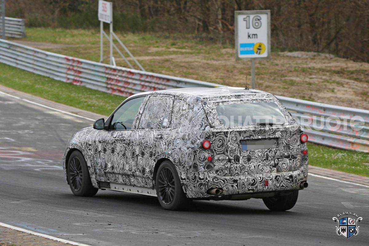 Новый BMW X5 тестируют на Нюрбургринге