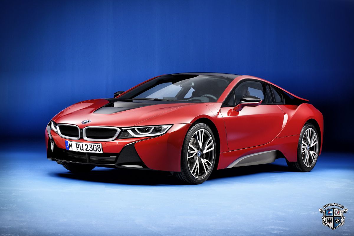BMW i8 Protonic Red Edition будет продаваться в России