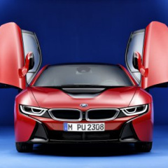 BMW i8 Protonic Red Edition будет продаваться в России