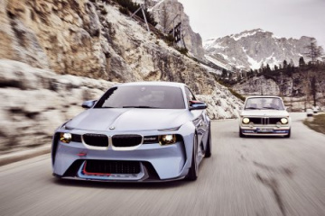 BMW 2002 Hommage: шоу-кар для для фестиваля Concorso d’Eleganza Villa d’Este 2016 BMW Концепт Все концепты