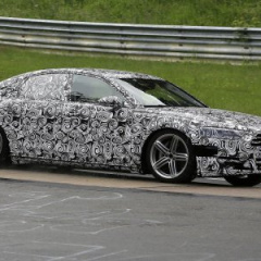 Audi A8 нового поколения тестируют на Нюрбургринге