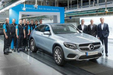 Стартовало производство Mercedes-Benz GLC Coupe BMW Другие марки Mercedes