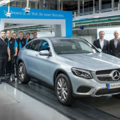 Стартовало производство Mercedes-Benz GLC Coupe