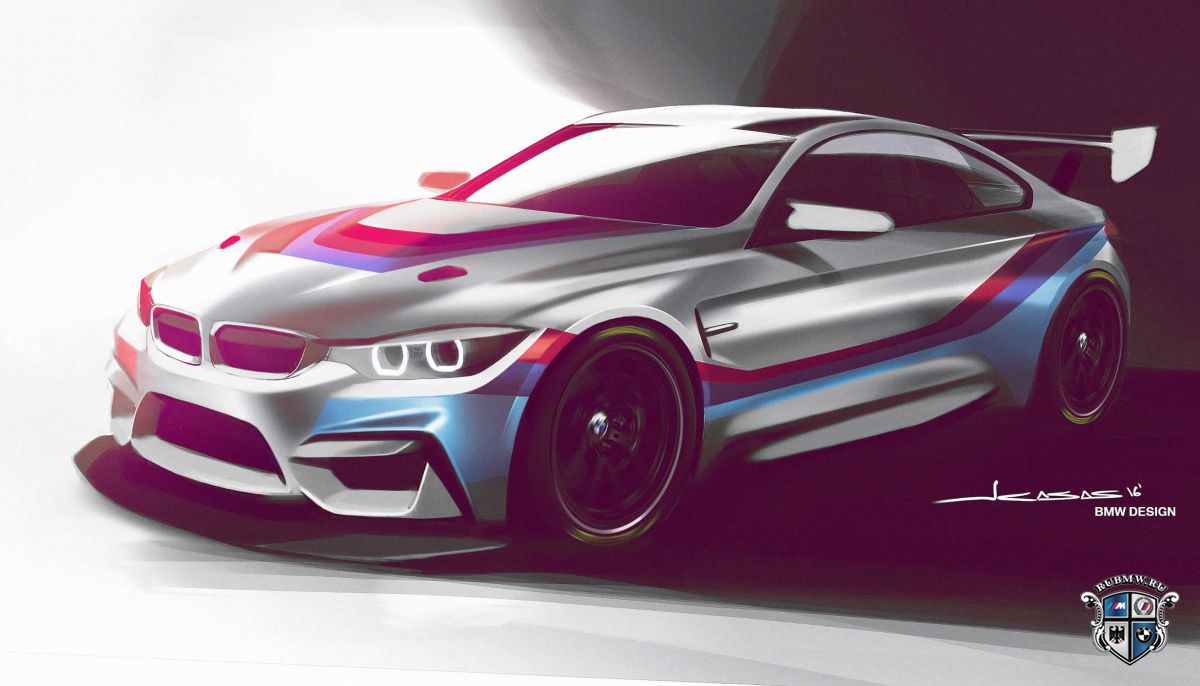 Новая гоночная версия BMW M4 GT4