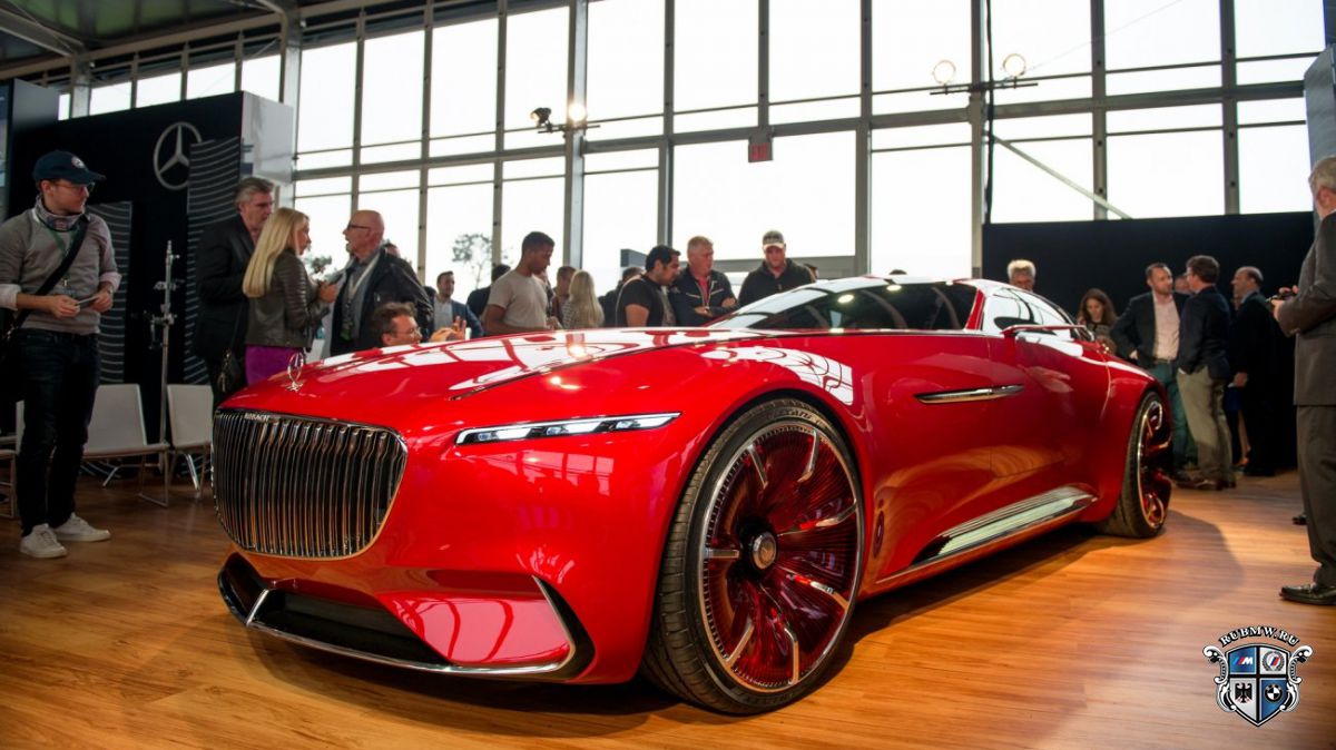 Vision Mercedes-Maybach 6: роскошный концепт длиной 5,6 метра