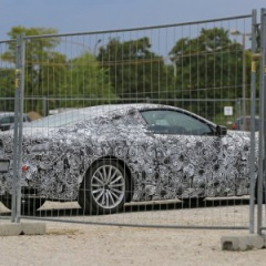 На закрытом полигоне тестируют возрожденное купе BMW 8 Series