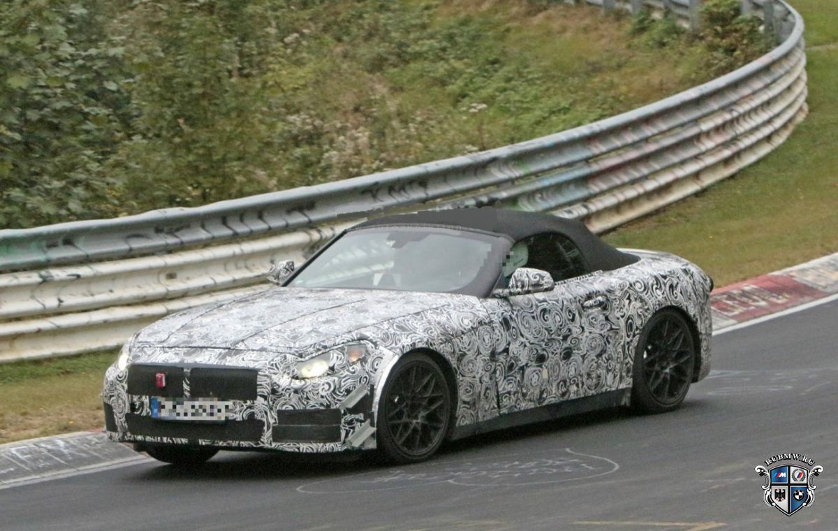 BMW Z5 тестируют на Нюрбургринге