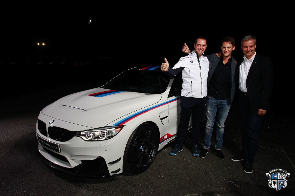 BMW M4 DTM Champion Edition: спецверсия в честь Марко Виттманна
