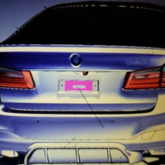 Проектные изображения нового BMW M5