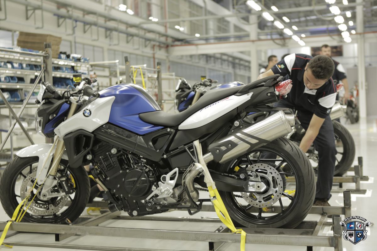 Мотоциклы BMW начали производить в Бразилии