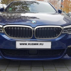 Первые фото BMW M550i xDrive в кузове G30