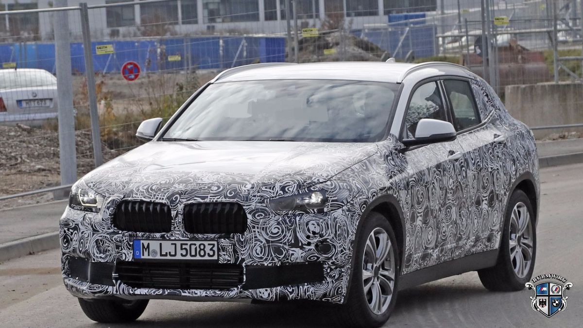 Новый BMW X2 тестируют на дорогах Германии