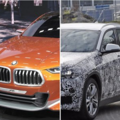 Новый BMW X2 тестируют на дорогах Германии