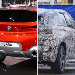 Новый BMW X2 тестируют на дорогах Германии