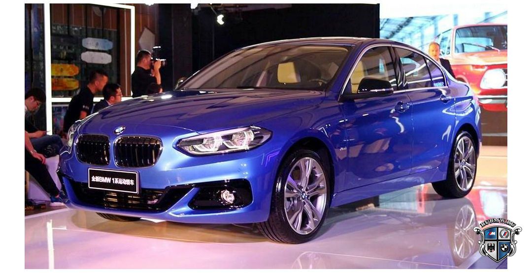 Переднеприводный седан BMW 1 Серии представлен официально