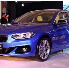 Переднеприводный седан BMW 1 Серии представлен официально