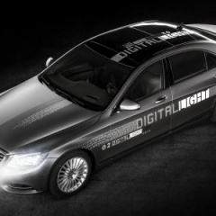 Mercedes-Benz создает инновационные фары-проекторы