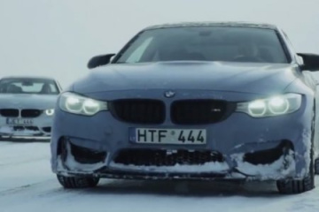 BMW M4 Moto Ice Drifting BMW 4 серия F82-F83