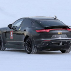Porsche тестирует новый электрокар