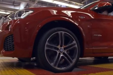 Сборка BMW X3, X4, X5 и X6 на заводе в Спартанберге (США) BMW X4 серия F26