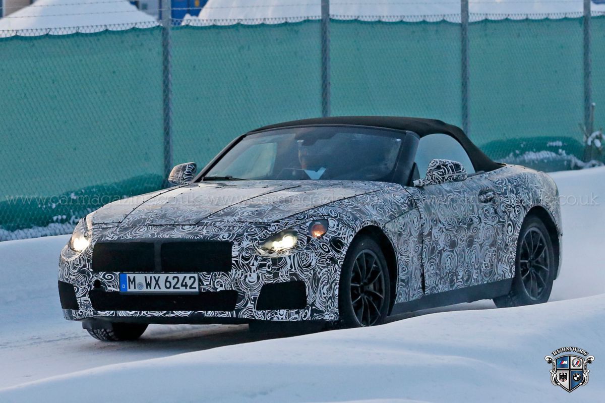 BMW Z5 тестируют в Германии