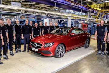 Стартовало производство нового Mercedes-Benz E-Class Coupe BMW Другие марки Mercedes