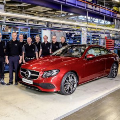 Стартовало производство нового Mercedes-Benz E-Class Coupe